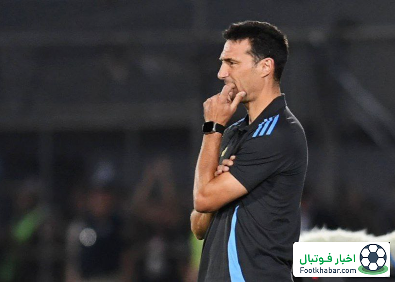 اسکالونی: وقت صحبت درمورد خداحافظی مسی نیست!