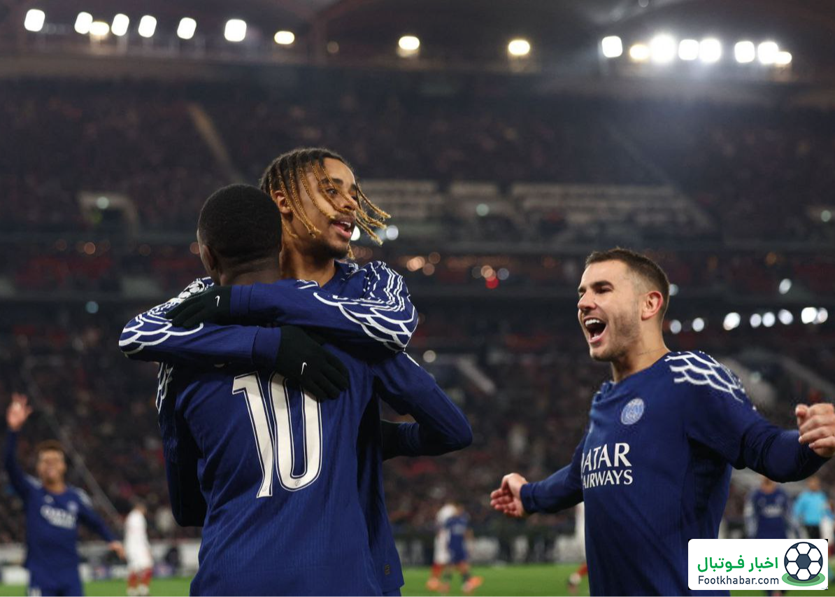 اشتوتگارت 1-4 پی‌اس‌جی: صعود تیم انریکه به پلی آف