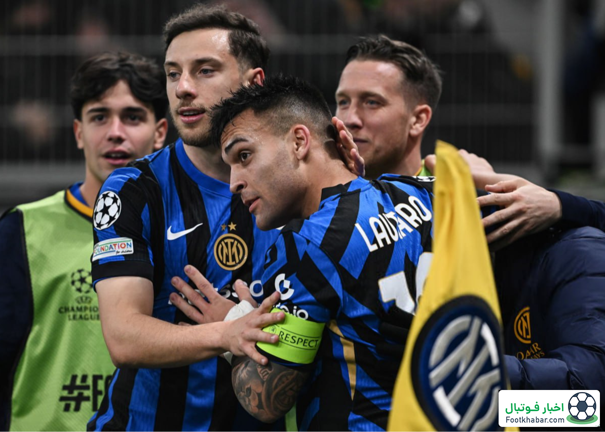 اینتر 3-0 موناکو: هت‌تریک کاپیتان برای صعود