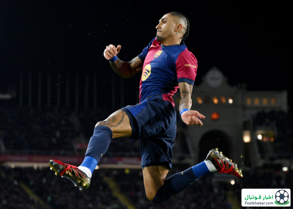 بارسا ۷-۱ والنسیا: شب باشکوه برای هشدار به مادریدی‌ها