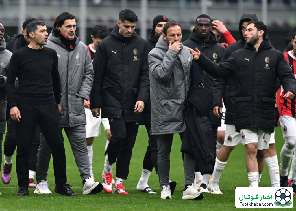 بحران در میلان: کونسیسائو و کاپیتان دست به یقه شدند!‏