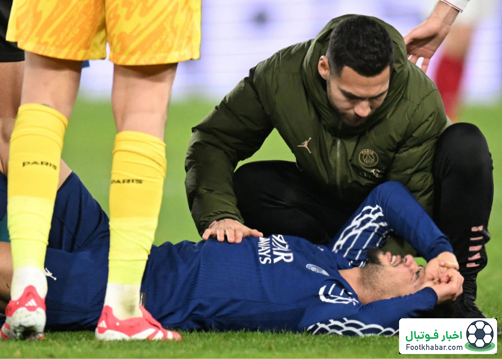 بدشانسی انریکه: ستاره پی‌اس‌جی مصدوم شد