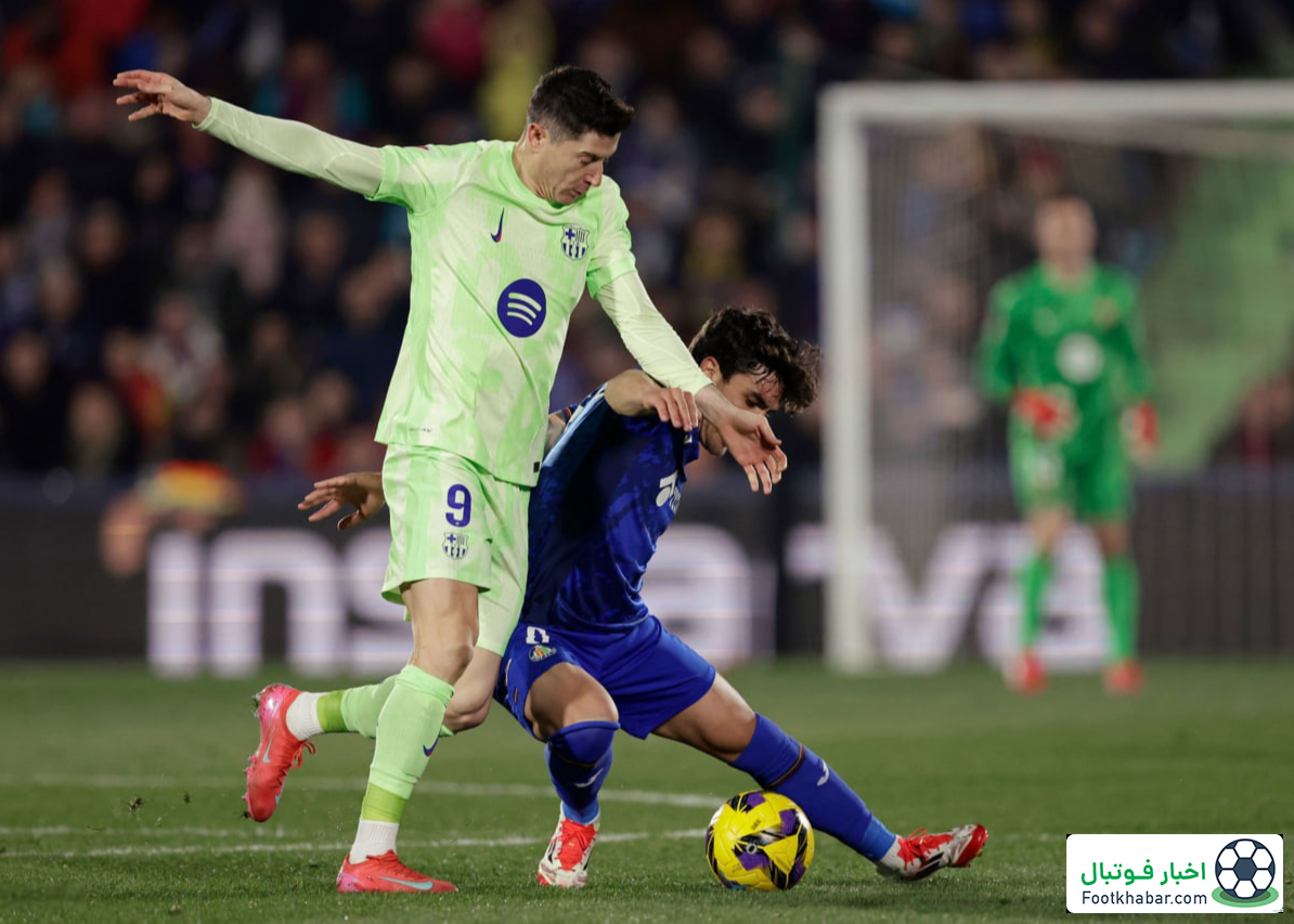 ختافه ۱-۱ بارسا: تساوی در زمین نفرین‌شده!