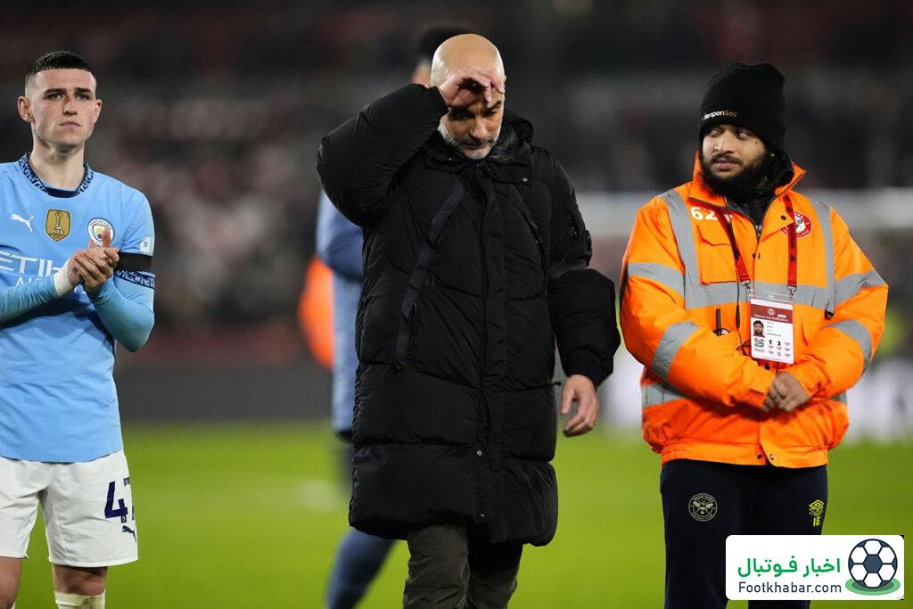 دلیل عصبانیت گواردیولا از اورتگا: چرا کارت نگرفتی!