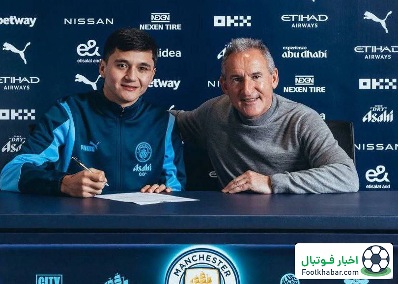 رسمی: خوسانوف به منچسترسیتی پیوست!