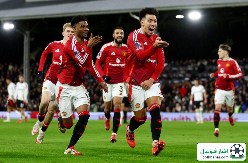 فولام ۰-۱ یونایتد: لیساندرو فرشته نجات آموریم شد!