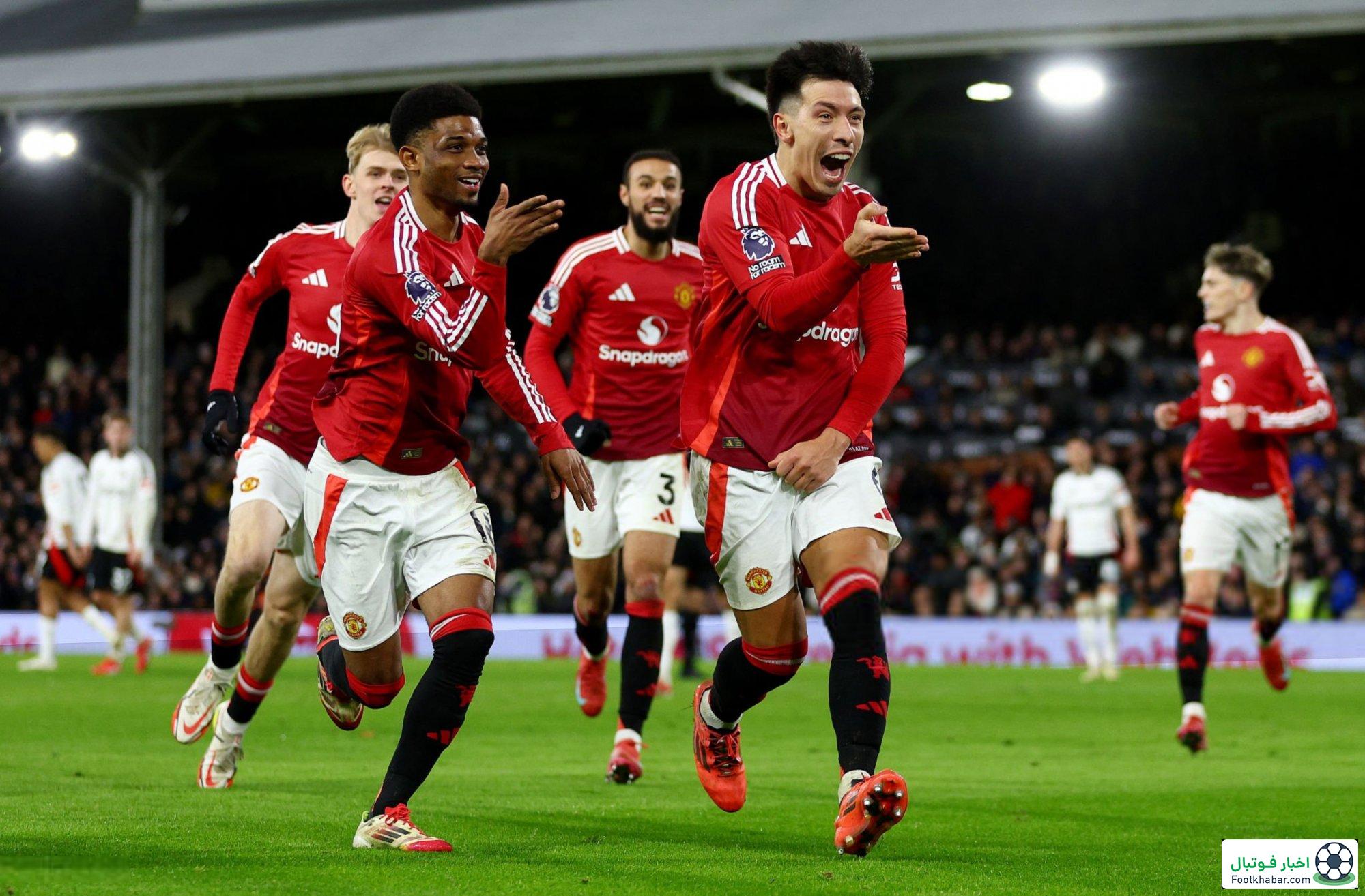 فولام ۰-۱ یونایتد: لیساندرو فرشته نجات آموریم شد!