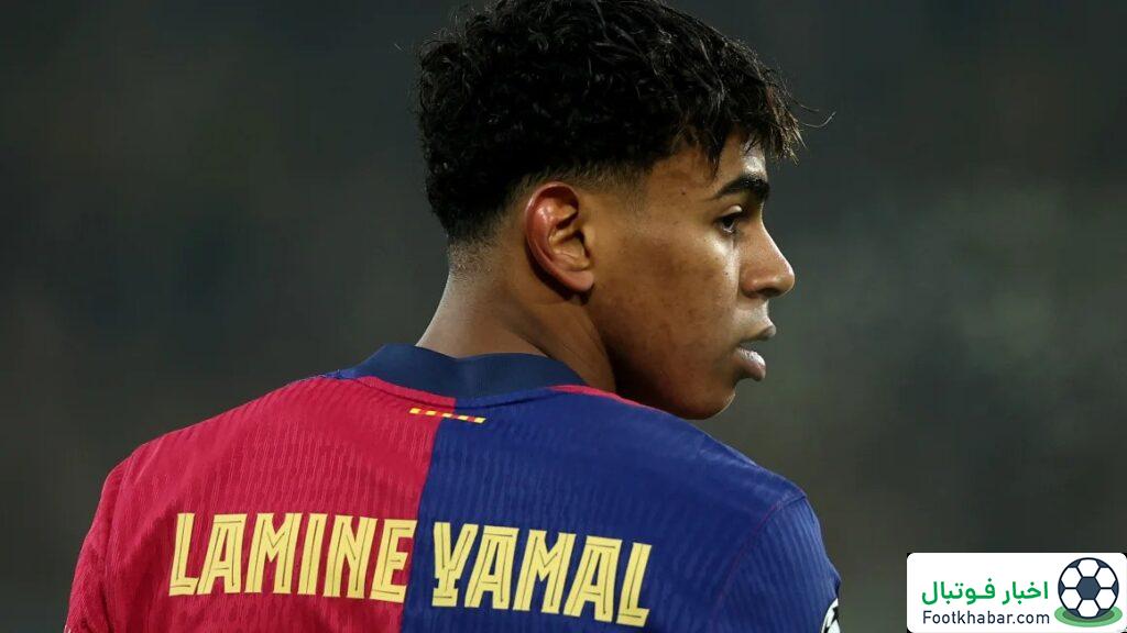 لامین یامال: تا ابد در بارسلونا می‌مانم