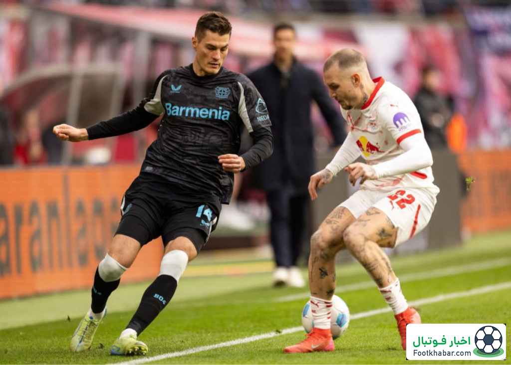 لایپزیش 2-2 لورکوزن: فاصله با بایرن زیاد شد