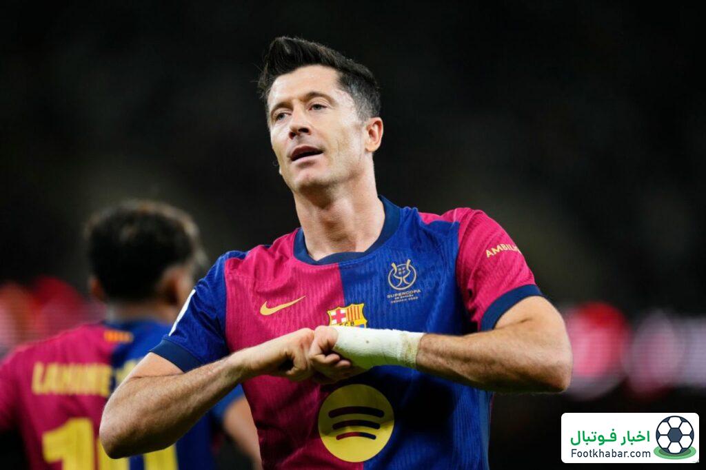 لواندوفسکی: بردن رئال در یک فینال هیجان‌انگیز است!