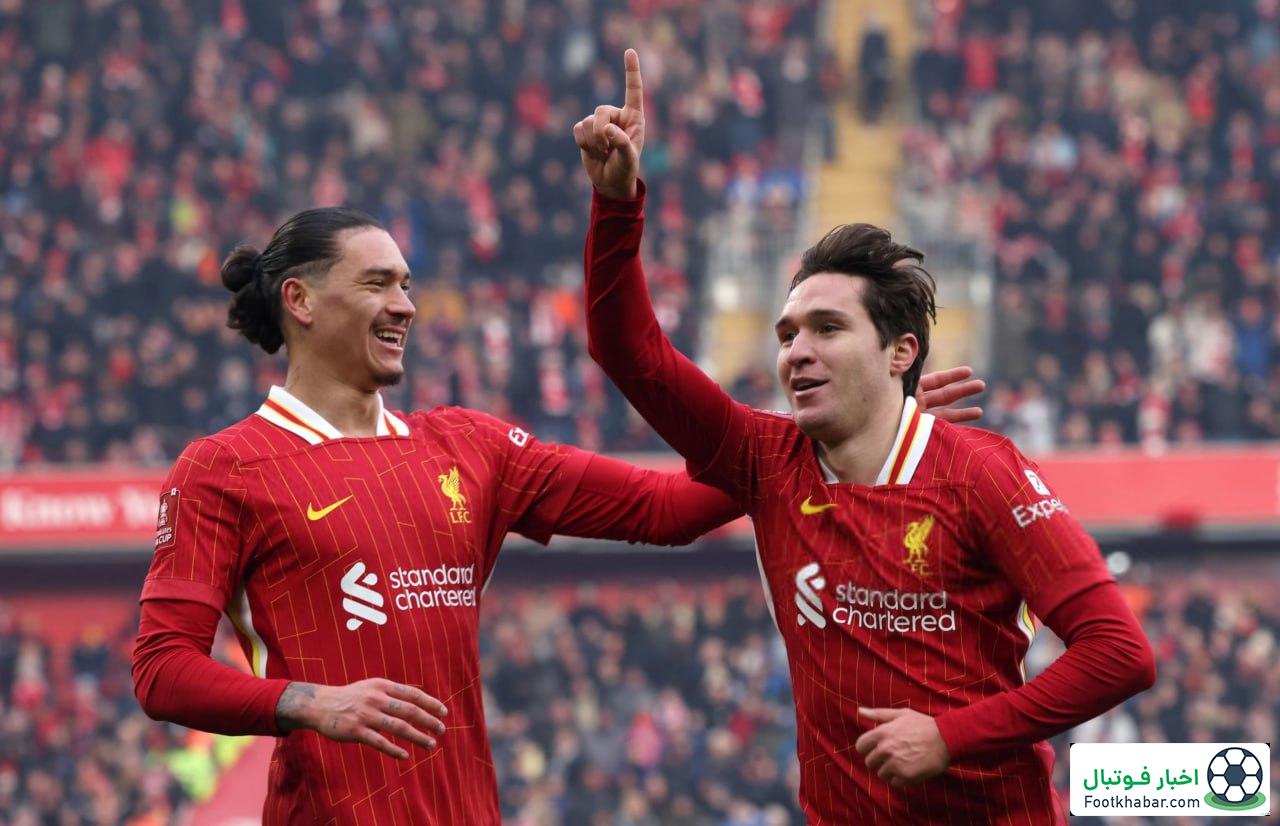 لیورپول 4-0 اکرینگتون: صعود راحت و بی‌دردسر