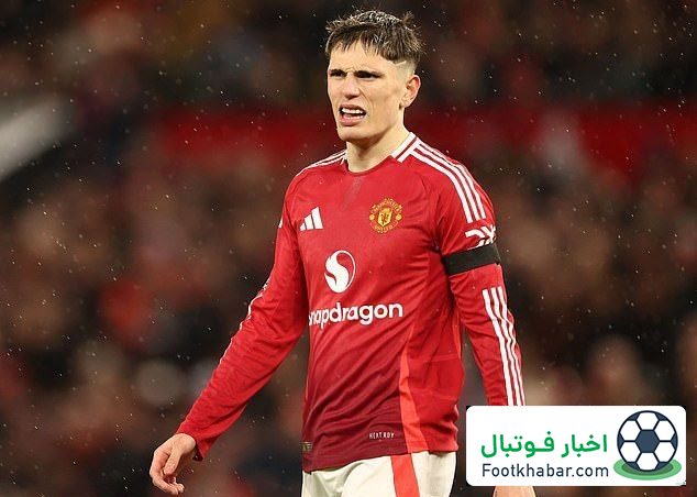 مخالفت یونایتد با انتقال گارناچو به ناپولی!