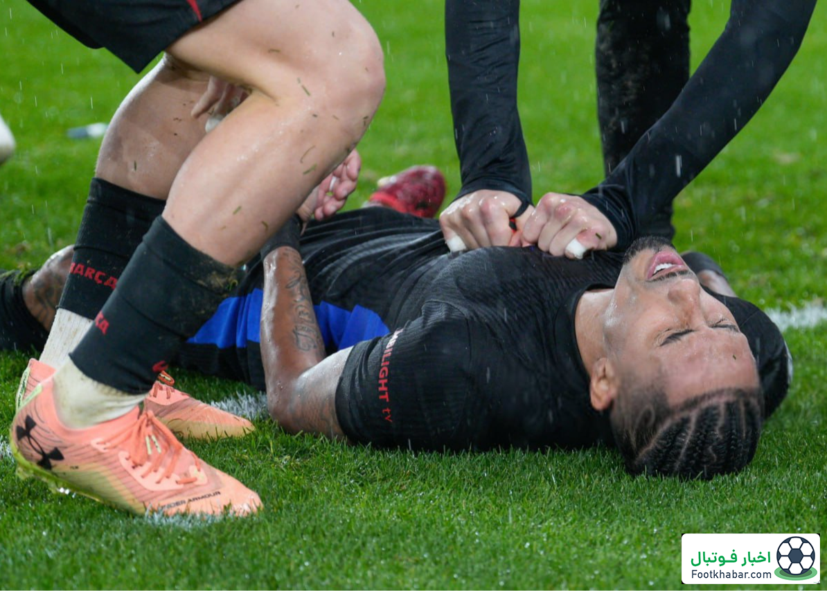 مداخله پلیس برای کتک نخوردن بازیکنان بارسا!‏