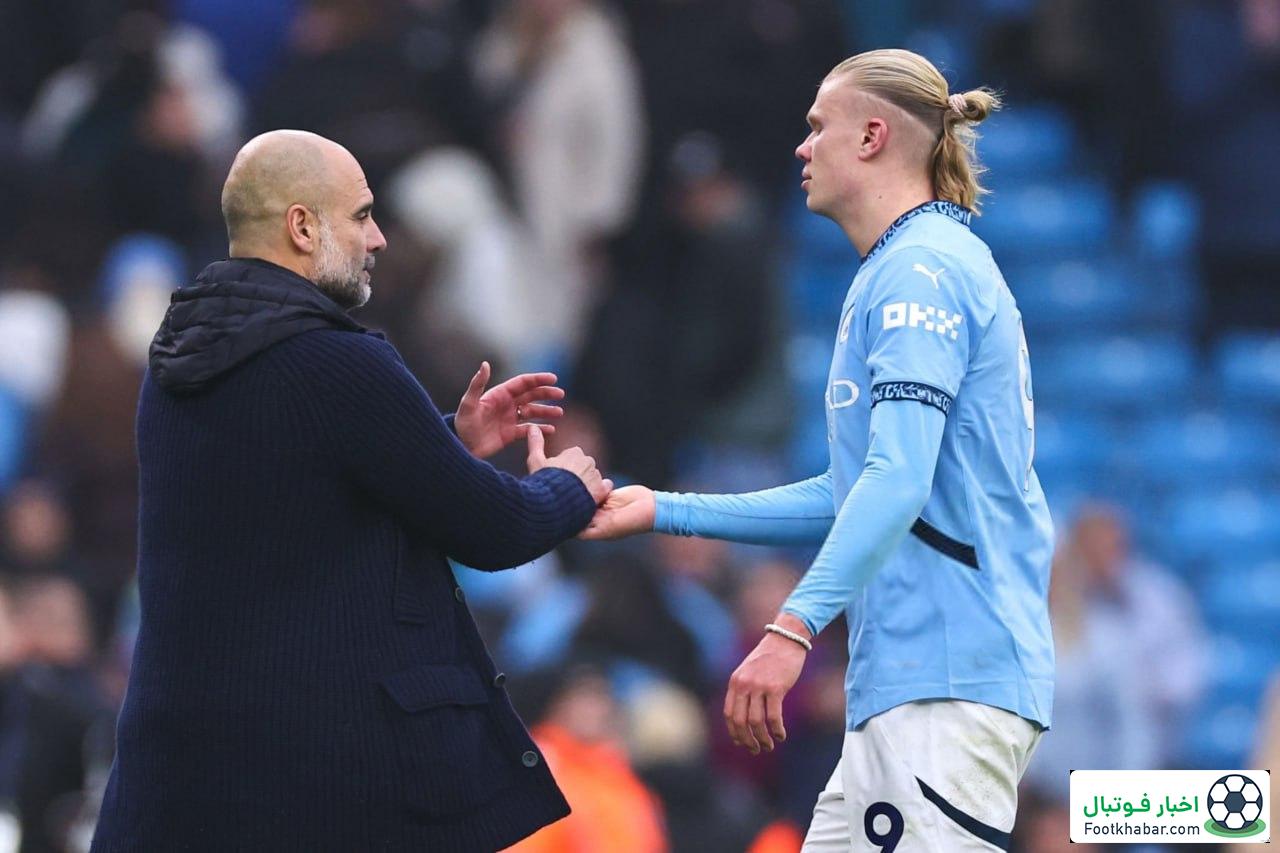 هالند: پپ من را به بهترین بازیکن جهان تبدیل می‌کند