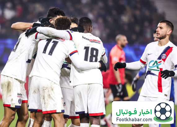 پاری‌سن ژرمن تیم دسته پنجمی را به زحمت برد!