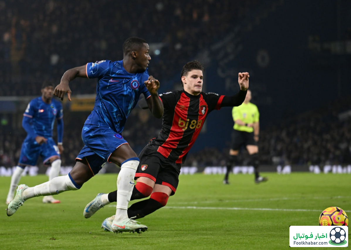 چلسی ۲-۲ بورنموث: تیم مارسکا هر هفته دورتر از صدر!