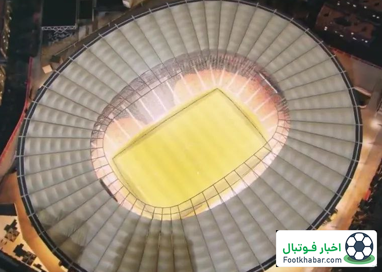کار بر روی بزرگ‌ترین ورزشگاه فوتبال جهان آغاز شد