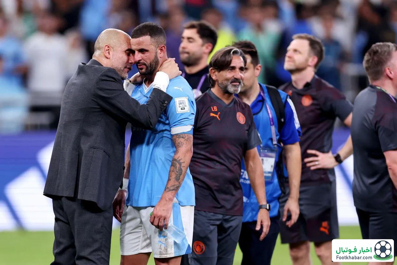 گواردیولا: رفتن تصمیم واکر بود، نه من!