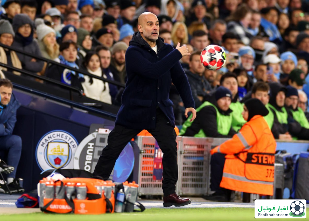 گواردیولا سرمربی حریف را هدف گرفت! (عکس)‏