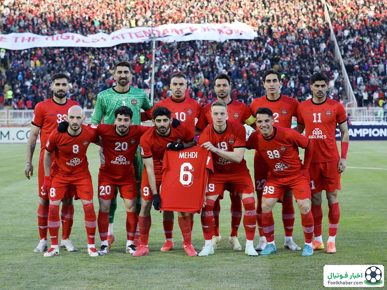 ترکیب احتمالی تراکتور برای صدرنشینی