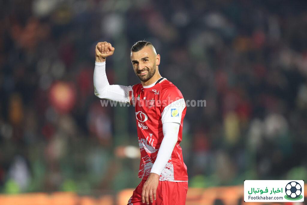 سردار دورسون به استقبال بازی النصر رفت (عکس)