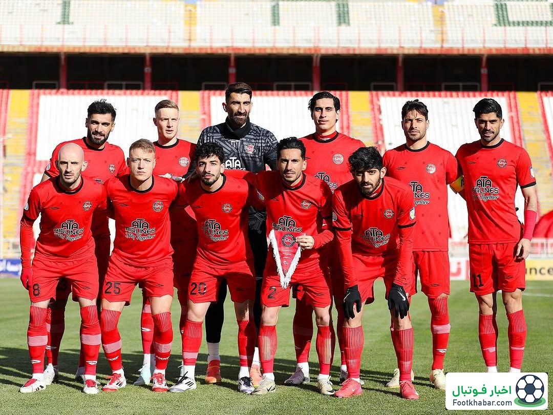 اعلام ترکیب تراکتور برای دیدار با سپاهان