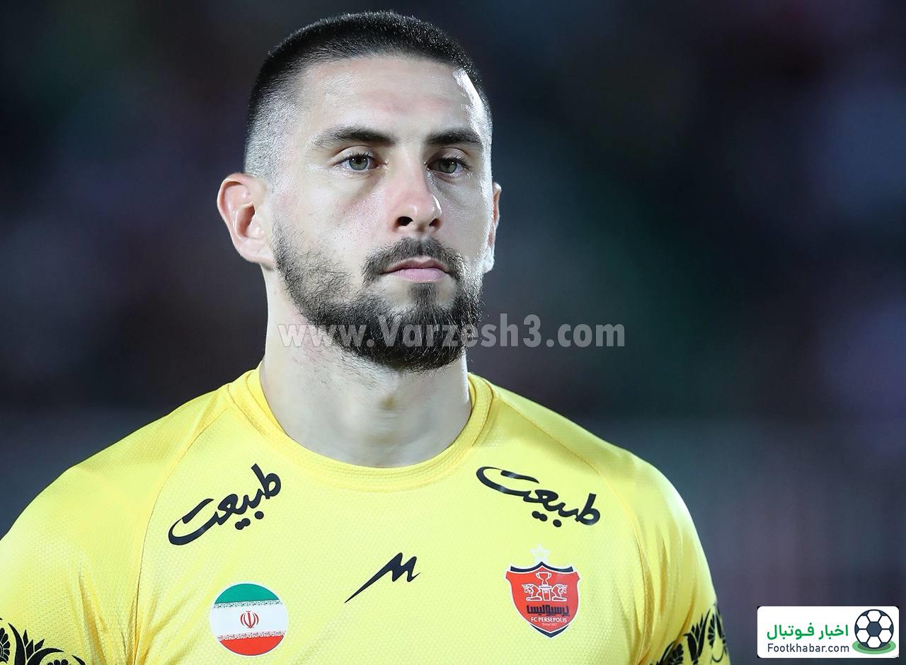 نجات دروازه پرسپولیس با سیو گندوز