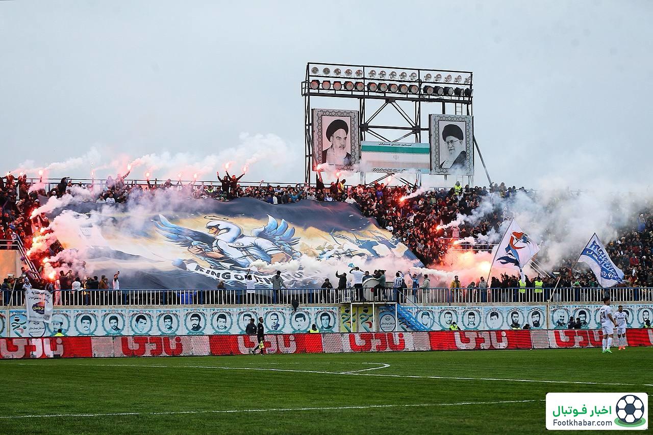 احتمال لغو ملوان – سپاهان به علت بارندگی شدید!