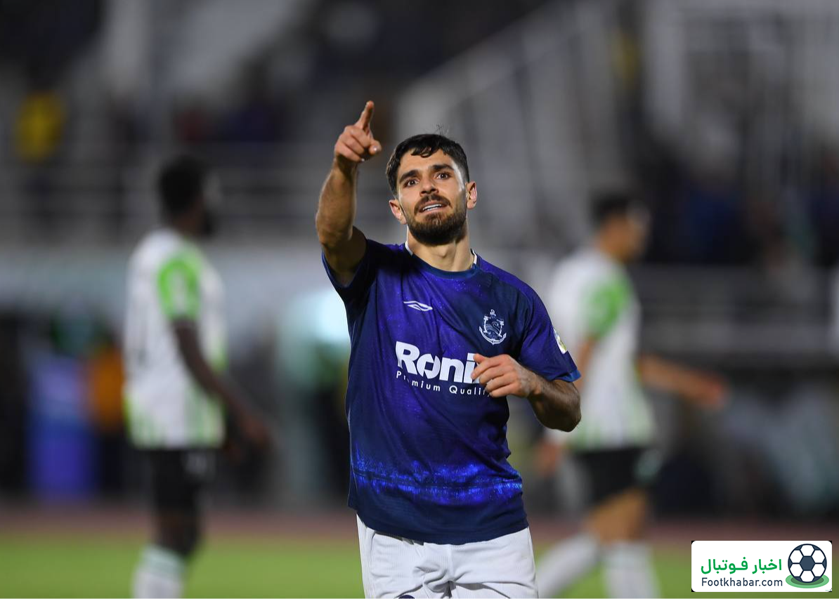 مهاجم پرسپولیسی، سن‌سیروس را منفجر کرد!