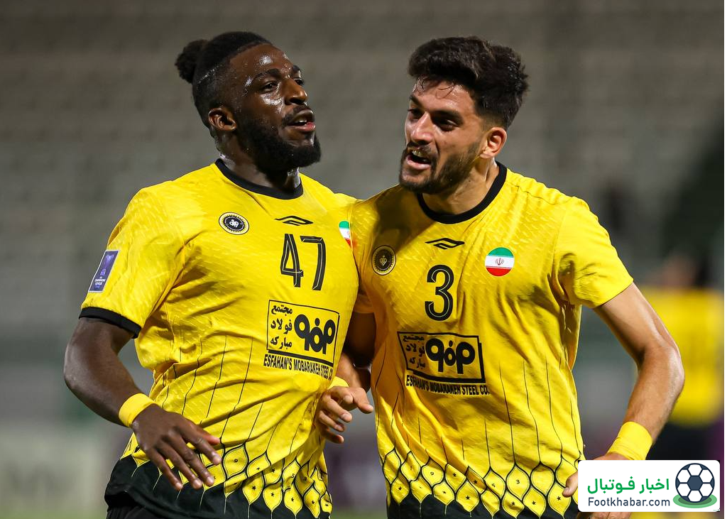 گلزن سپاهان در اوج از کار افتاد! (عکس)