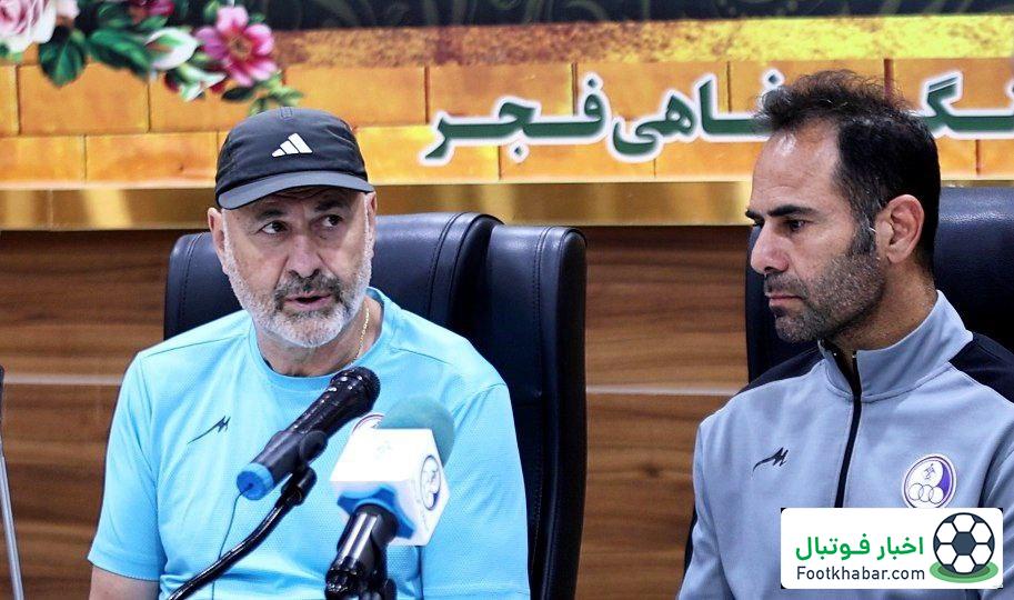 بوژوویچ: امیدوارم فردا کسی درباره داوری حرف نزند