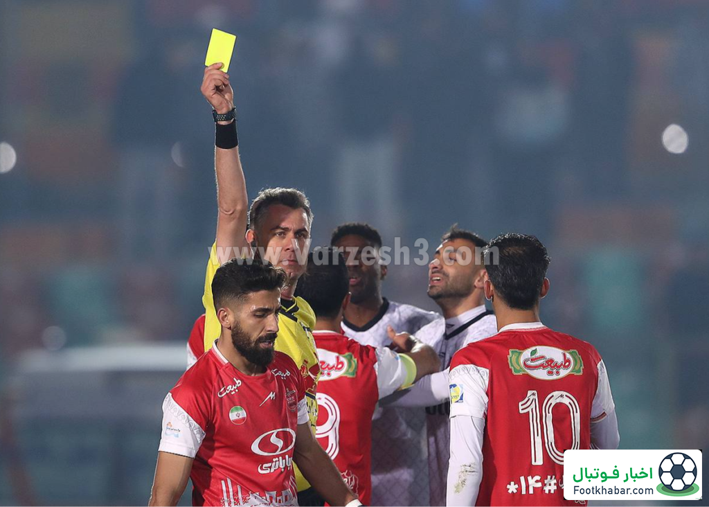 فرجی: سپاهان باید 8 نفره می‌شد، من خطا نکردم!