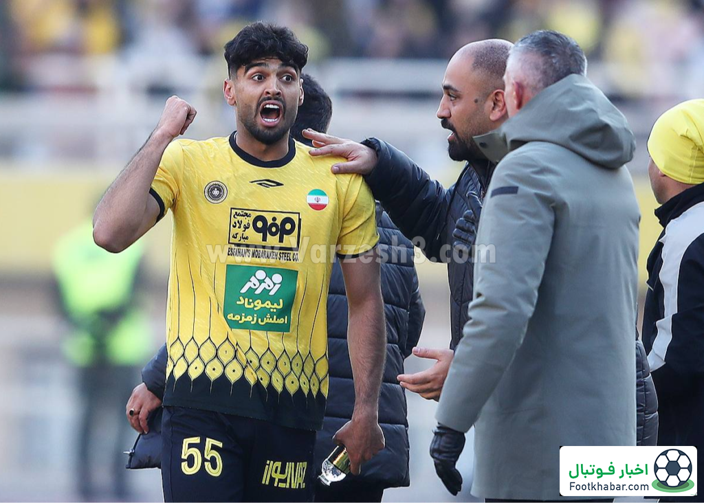 ستاره سپاهان یک جلسه محروم شد