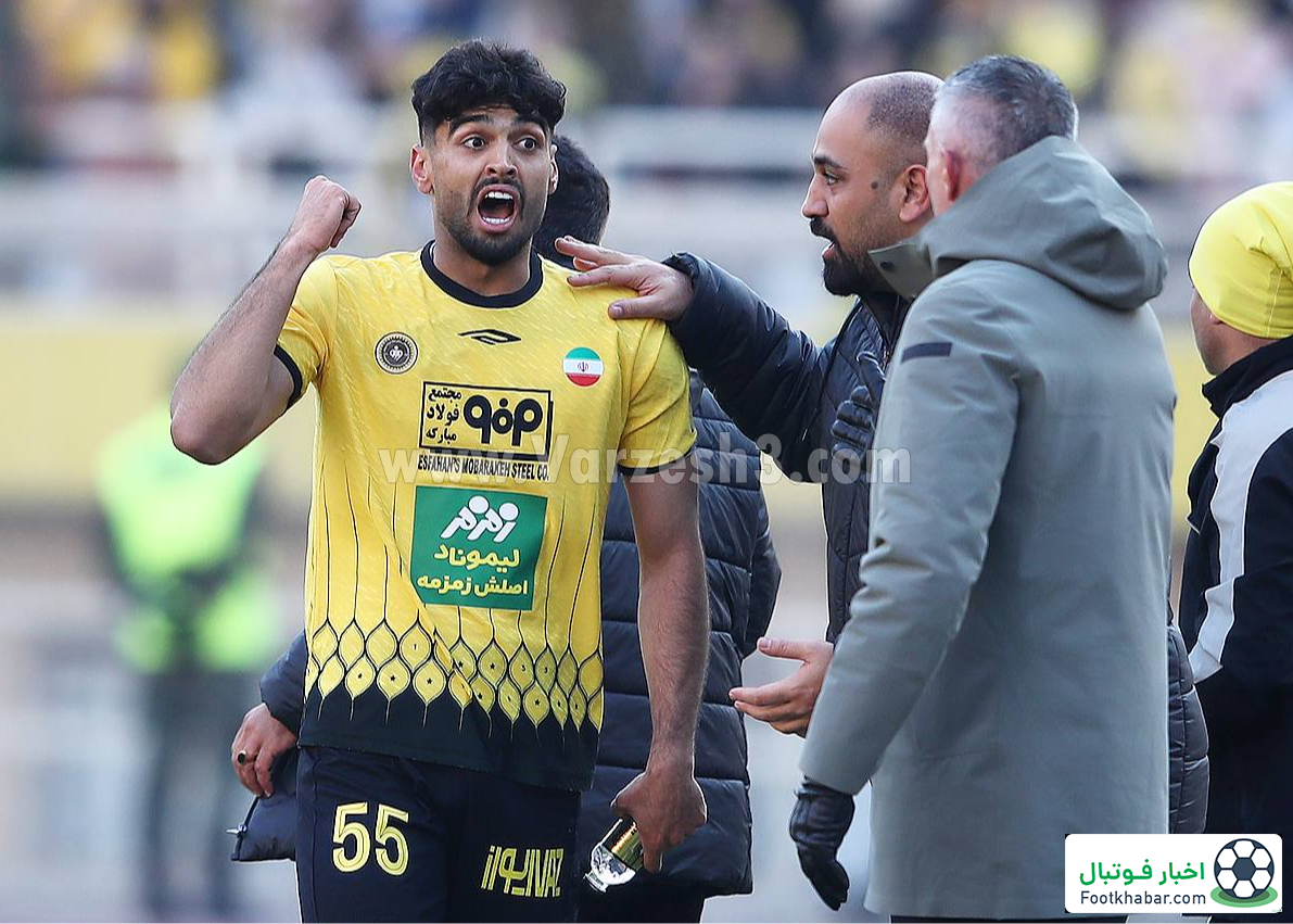 ستاره سپاهان یک جلسه محروم شد