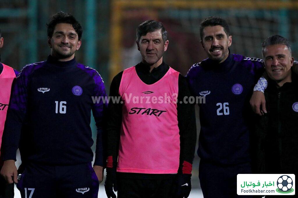 بازی دهه شصتی‌ها در دمای منفی چهار سعادت‌آباد