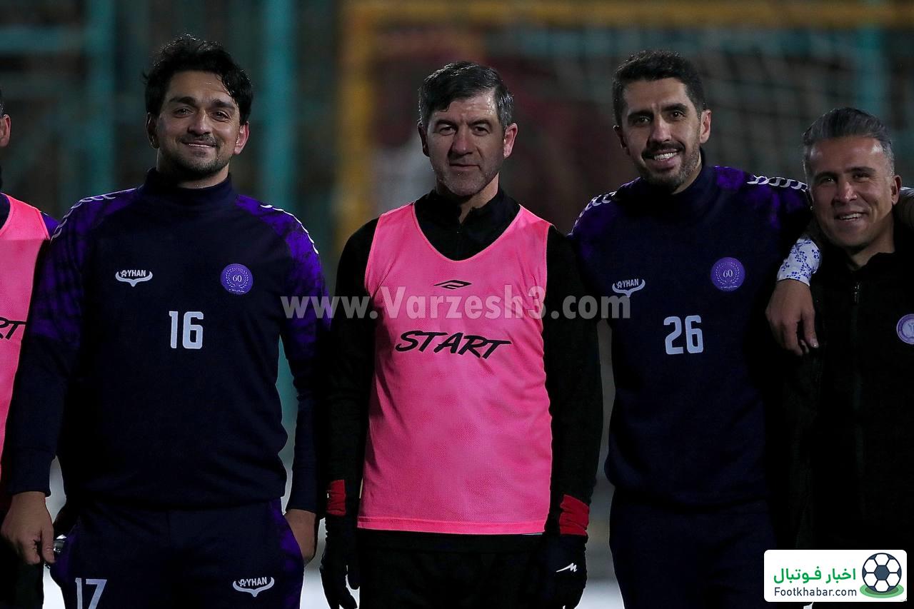 بازی دهه شصتیها در دمای منفی چهار سعادتآباد