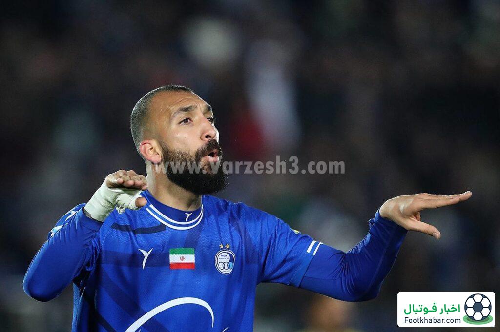 روزبه مانع از سریع‌ترین گل دریافتی استقلال