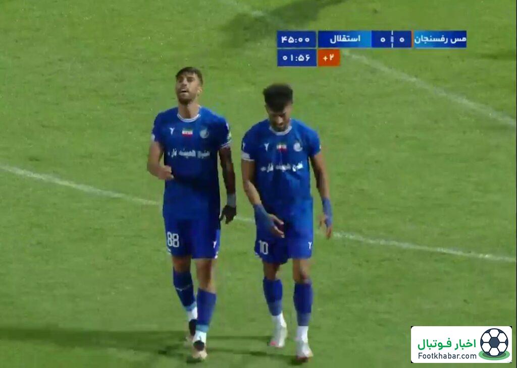 واکنش رامین به شوت رضاوند: پاس بده!(عکس)