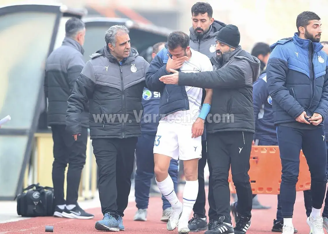 مصدومیت نگران کننده چپ ملی‌پوش استقلال