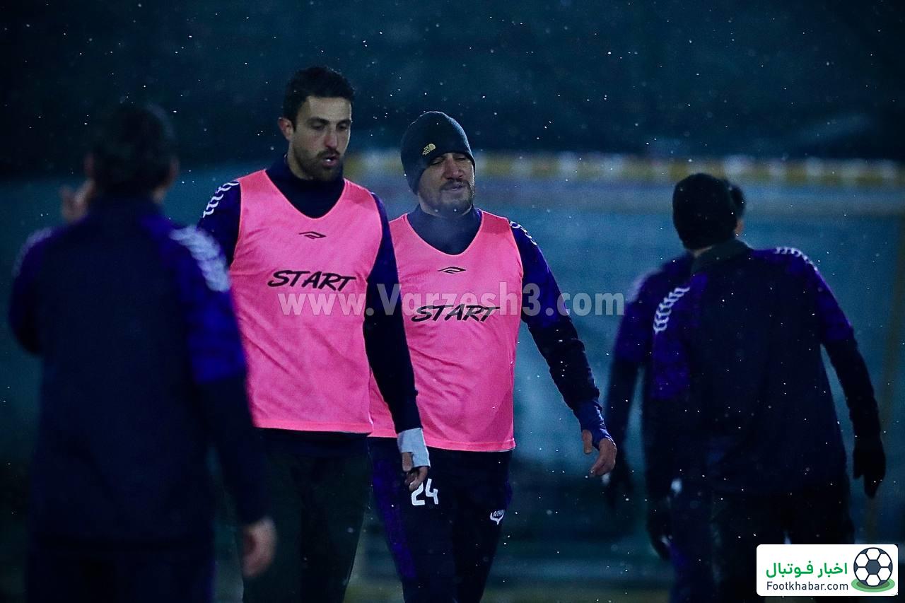 تولد مهاجم استقلالی در کنار ستاره‌ها(عکس)