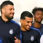 آثار کبودی، همچنان در صورت مدافع استقلال