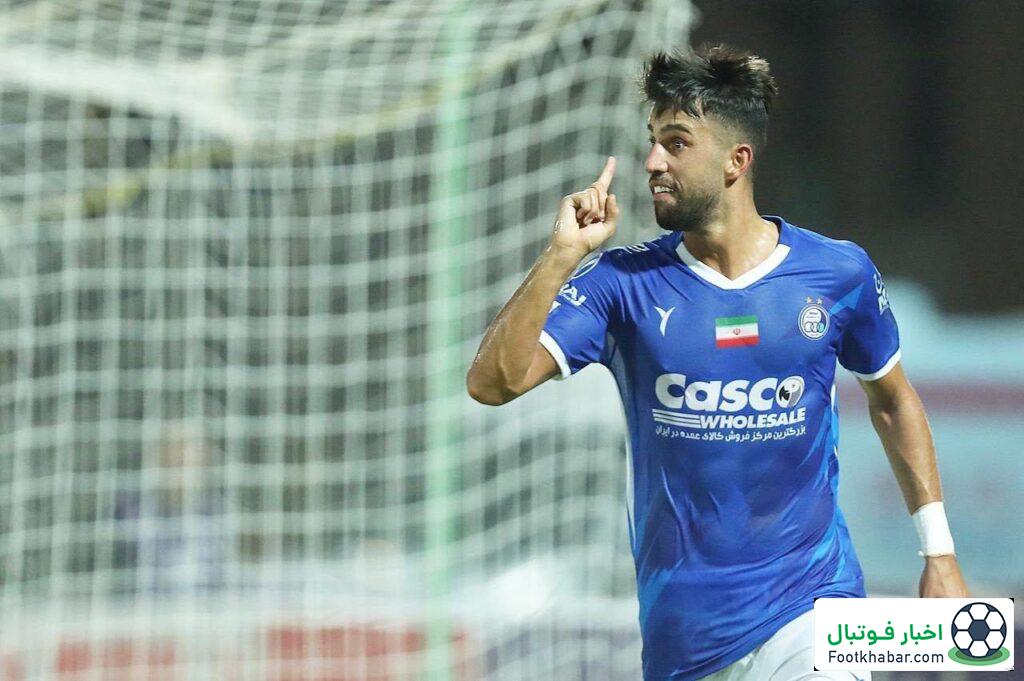 رضاوند گلزن‌ترین استقلالی مقابل نساجی!