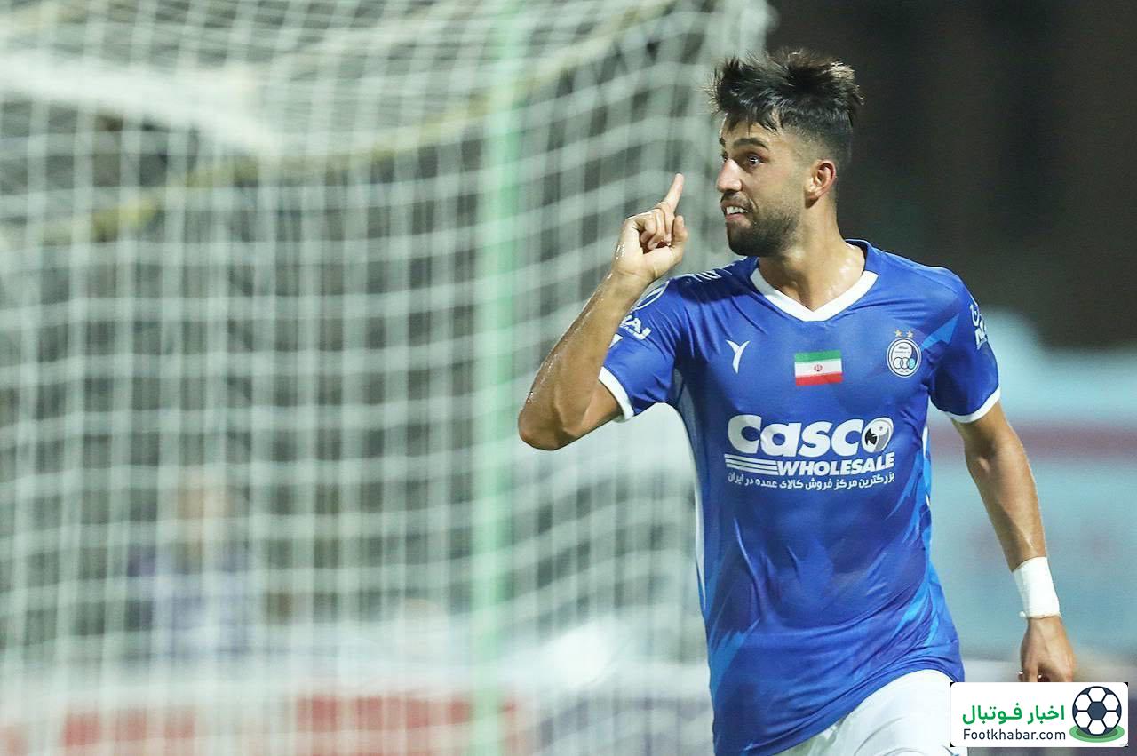 رضاوند گلزنترین استقلالی مقابل نساجی!