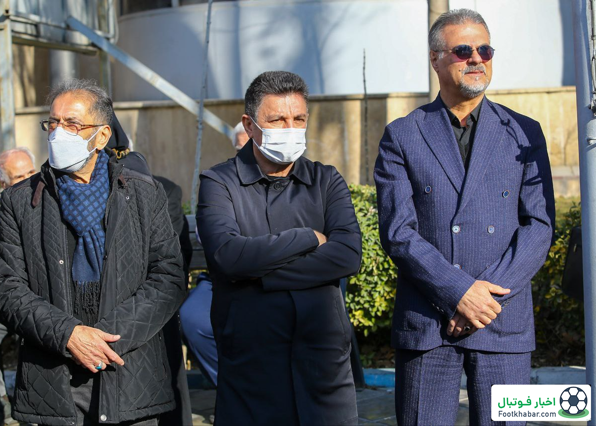 چهرههای مطرح در مراسم تشییع پیشکسوت استقلال