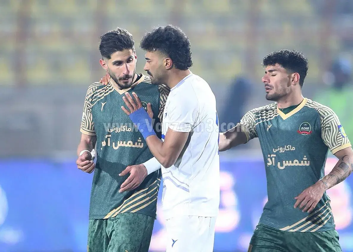 افشای دیالوگهای رامین و بازیکن پرسپولیسی شمس آذر