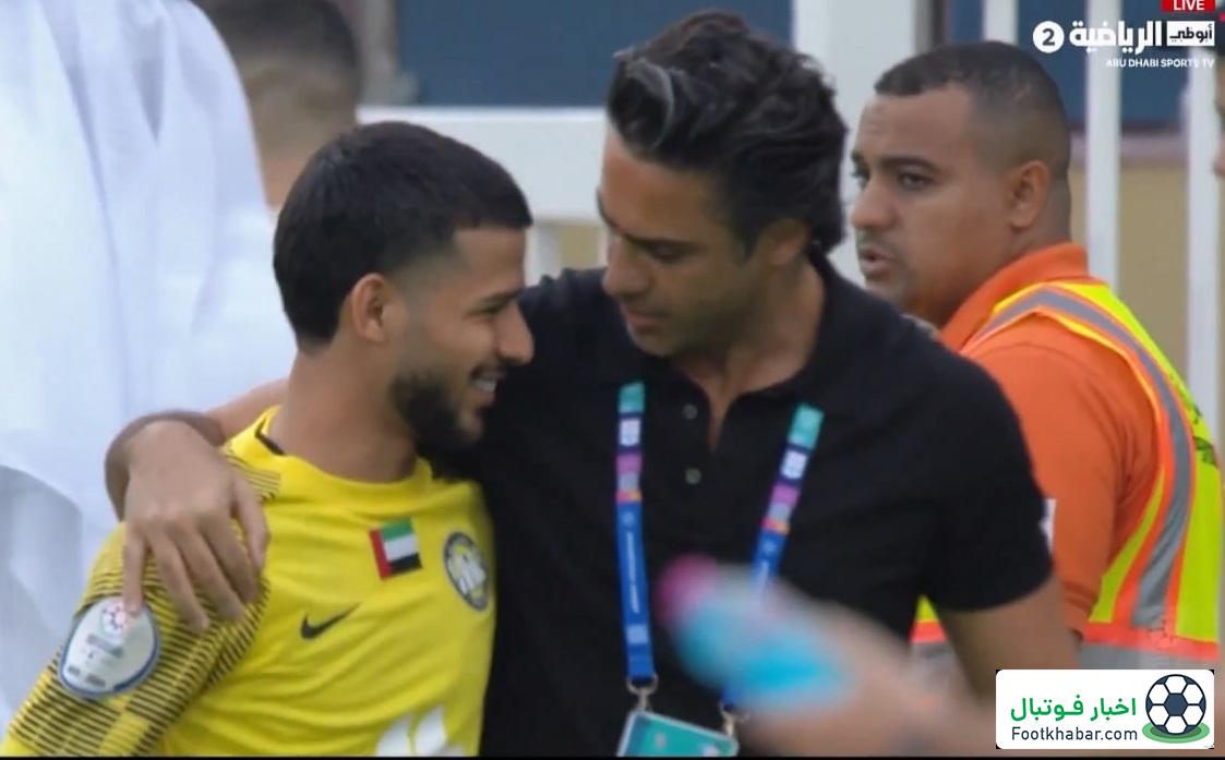 لحظه احساسی بین فرهاد و قایدی در امارات