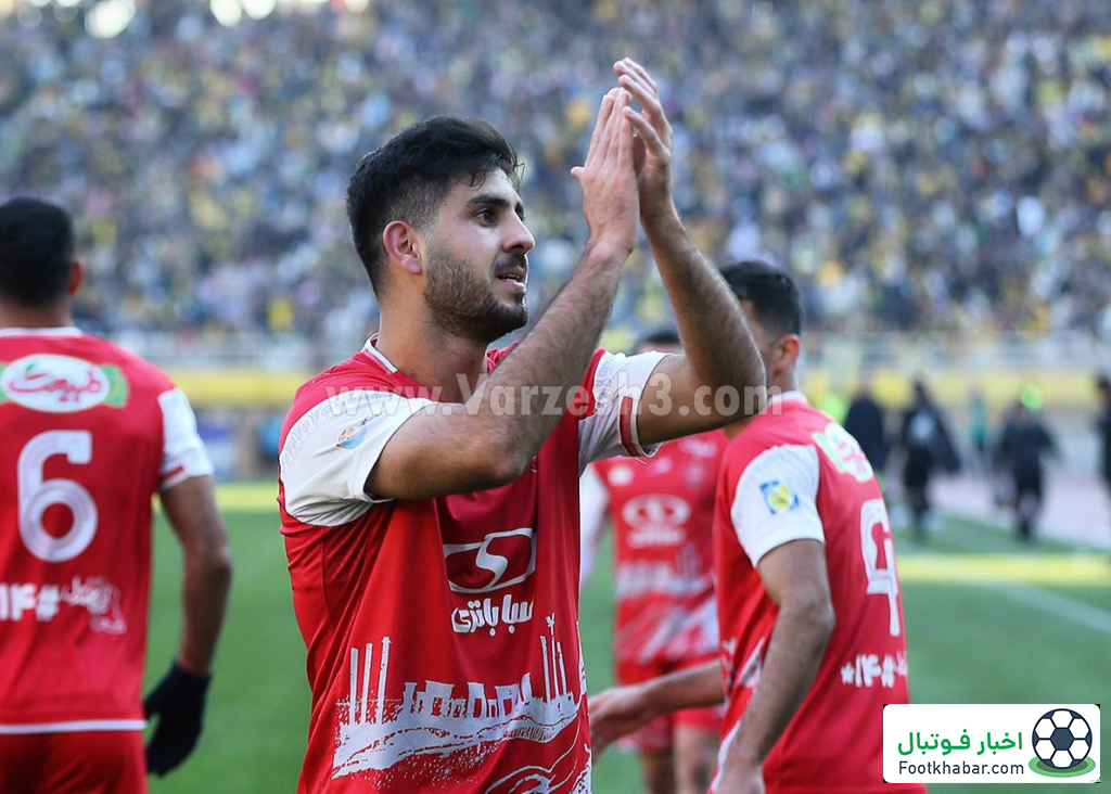 خبر بد به پرسپولیس: خدابنده‌لو هم مصدوم شد