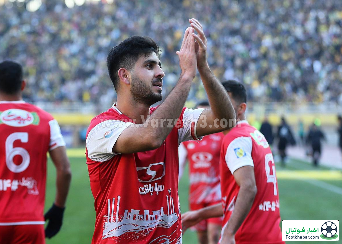 خبر بد به پرسپولیس: خدابنده‌لو هم مصدوم شد