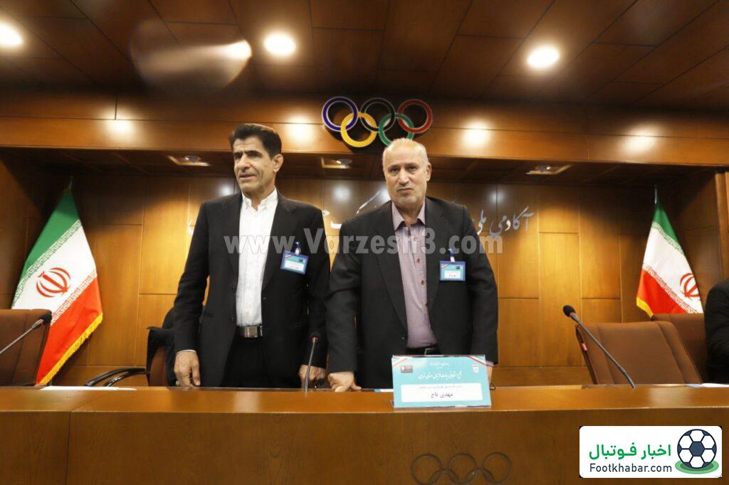 این مرد سایه مهدی تاج است! (عکس)