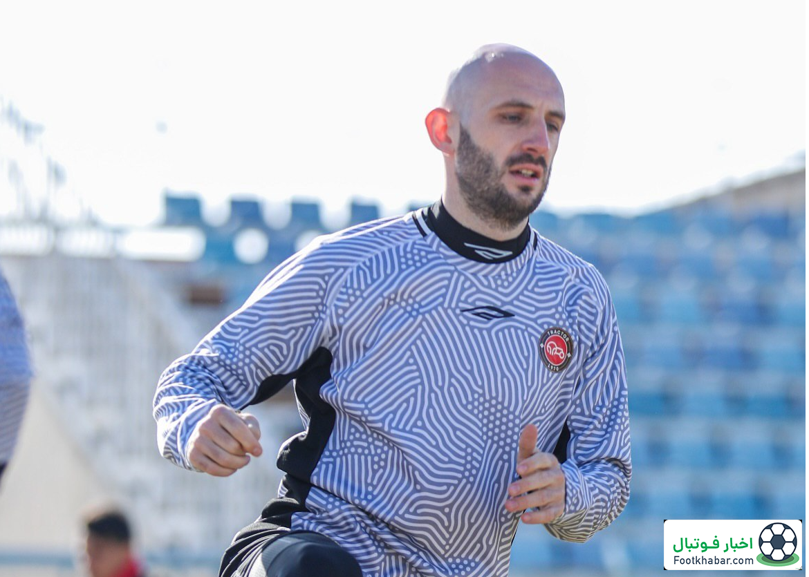 مصاحبه عجیب کار دست هافبک تراکتور داد